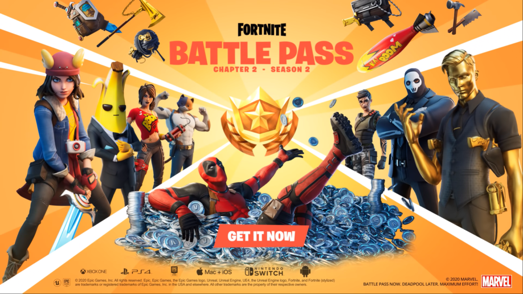 poster of fortnite game 