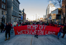 PHOTOS: Protests in solidarity with the Wet’suwet’en