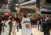 Men’s basketball rookie Lloyd Pandi’s team first approach