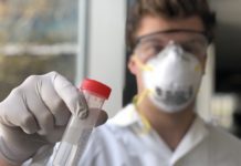 Mitigating the spread of COVID-19 with sterilization coating