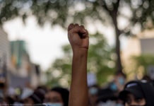 Thousands peacefully protest to end anti-Black racism