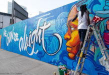 Bank Street mural promotes Black pride
