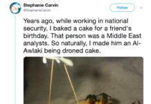 Carleton prof criticized for baking drone strike cakes