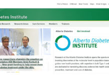 University of Alberta researchers developing Type 1 diabetes cure