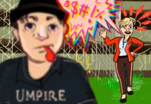 Parent courageously restrains herself from beating up under-age umpire at local softball game