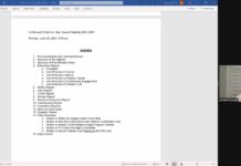 CUSA chairs democratic reform and Indigenization committees, proposes bylaw amendment