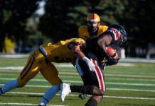 Ravens football season ends with 41-14 loss to Queen’s