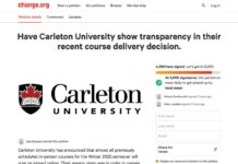 Carleton students disappointed by shift to online classes for winter semester