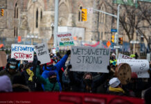 Hereditary chief’s daughters, matriarch speak at Wet’suwet’en solidarity rally in Ottawa