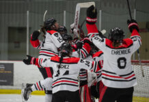 Women’s hockey splits weekend with win over Bishop’s and loss to uOttawa