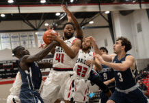 Alain Louis injury nearly spells disaster for men’s basketball