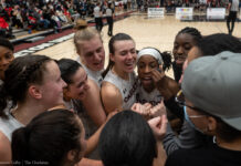 Women’s basketball advances to semifinals with suspenseful win over uOttawa