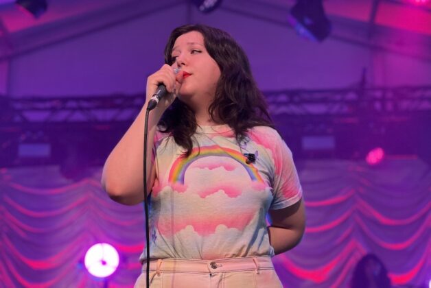 Lucy Dacus performs at Bluesfest.
