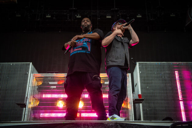 Run The Jewels performs at Bluesfest.