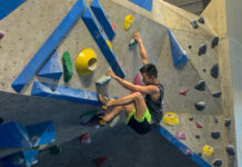 Taking one for the team: The unseen impact of the pandemic on athletes Kai Houston bouldering at Coyote Rock Gym