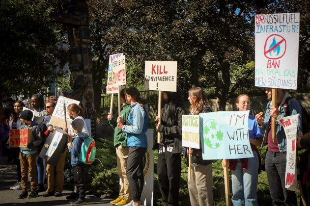 Ottawa climate strike at Confederation Park and Parliament Hill on Sept. 23