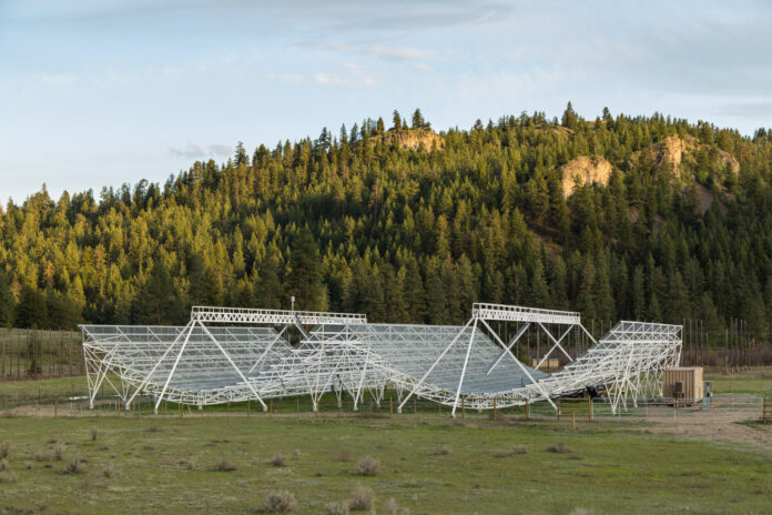 CHIME telescope near Penticton, B.C.