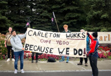 ‘It’s up to Carleton to do their share’: CUPE 4600 and Carleton begin collective bargaining