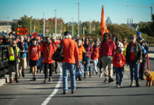 In Photos: Indigenous activist leads anti-colonial march to rename Sir John A. Macdonald Parkway Protestors march along Sir John A. Macdonald Parkway