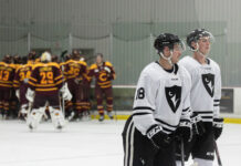 Men’s hockey splits games in back-to-back weekends