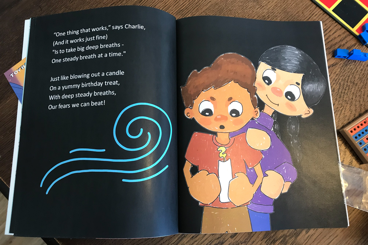 Math anxiety children's book