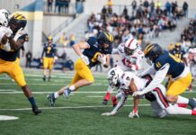 Ravens football fizzles out in first round playoff loss to Windsor