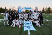 Ravens men’s soccer win fourth Blackwood Cup after decisive victory