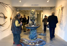 ‘Tides’ exhibit conceptualizes climate change and humanitarian crises with ceramic visuals