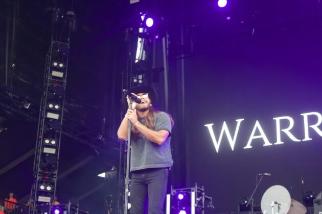 Warren Zeiders rocks out on the RBC Stage on July 5, 2024. [Photo by Sadeen Mohsen/The Charlatan]