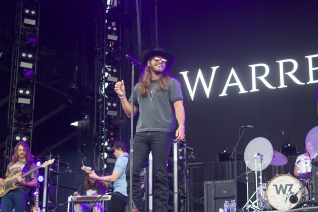 Warren Zeiders rocks out on the RBC Stage on July 5, 2024. [Photo by Sadeen Mohsen/The Charlatan]