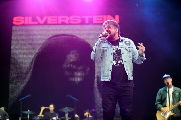 Rock band Silverstein performs on July 11, 2024. [Photo by Wayne Cuddington via Bluesfest]