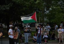 Palestinian march marks first student action of the academic year as divestment talks remain stalled
