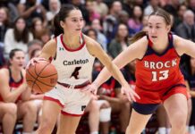 Saunas, ice baths and basketball: Carleton star Kali Pocrnic pivots to Finland