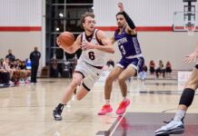 Ravens men’s basketball win double-header to start season hot