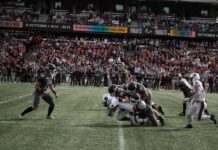 Rollercoaster battle ends with Ravens’ sixth straight Panda Game defeat