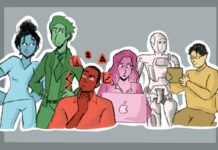 ‘The sky’s the limit’: Carleton launches 5 new programs to meet industry demands A drawing of a nurse, an accountant, a data scientist, a woman in cybersecurity, a robot and a robot designer.