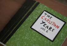 Q&A: Photographer Saif Rahman discusses creative process behind new Carleton-inspired zine A green notebook with the title "The Carleton Years Vol. 2" on the cover.