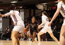 Ravens women overcome early stumble, net 4th straight Capital Hoops