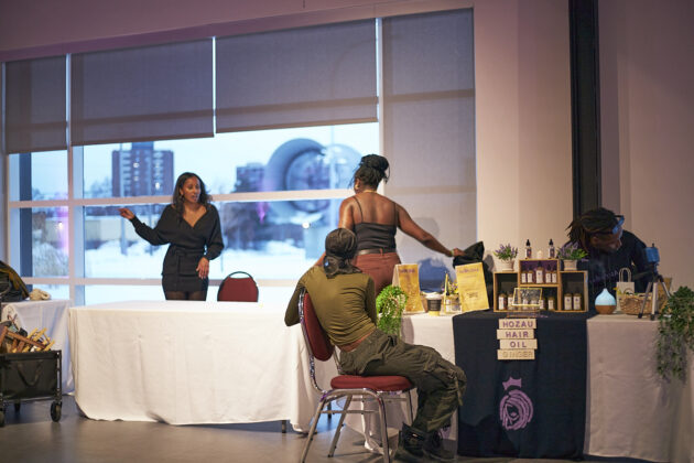 Vendors from local Black businesses are also available to sell products and speak with attendees at the Crépu: Our DNA event on Feb. 2, 2025.