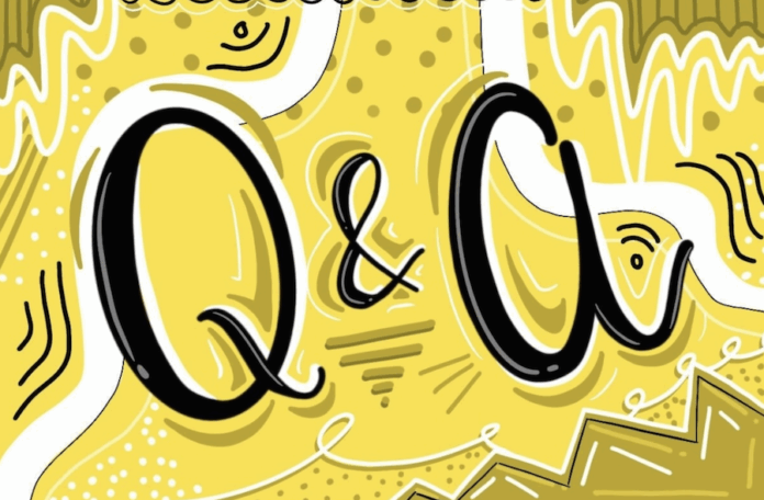 QA-Marianne Miller A yellow background graphic reads