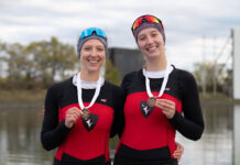 Raven’s rowing duo capture bronze at nationals, breaking a quarter-century medal drought