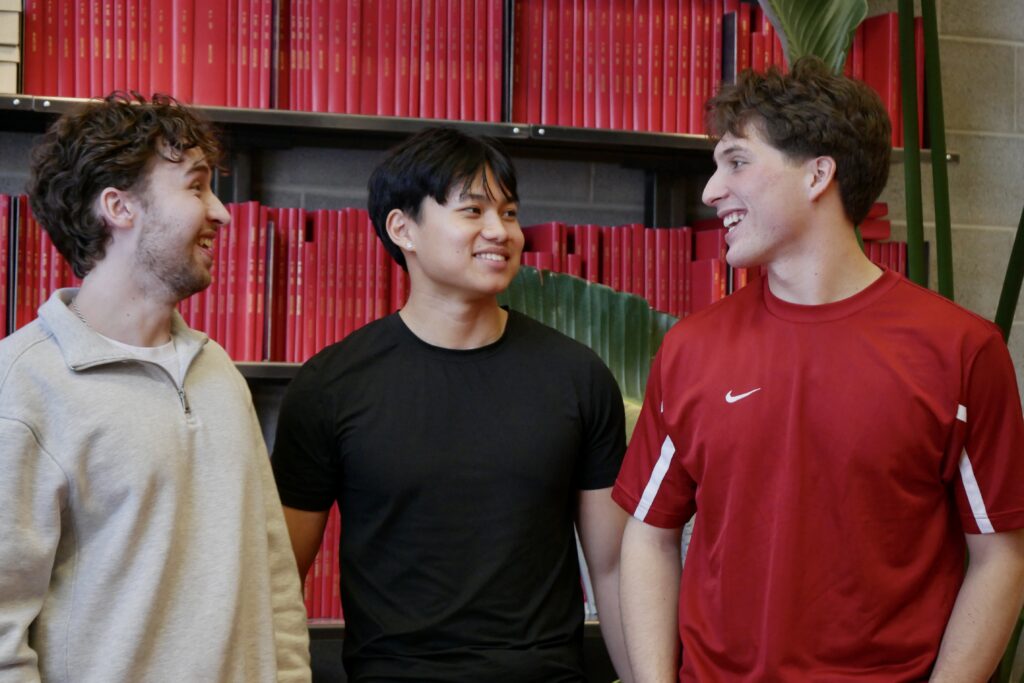 Portrait of second-year architecture students